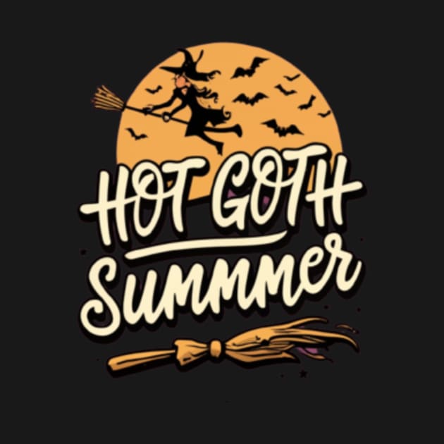 Disover hot goth summer - Hot Goth Summer - T-Shirt