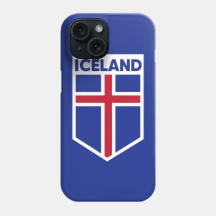 Iceland Flag Emblem Phone Case