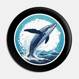 Humpback Whale Pin