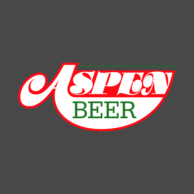 Aspen Beer White Logo by Ekliptik