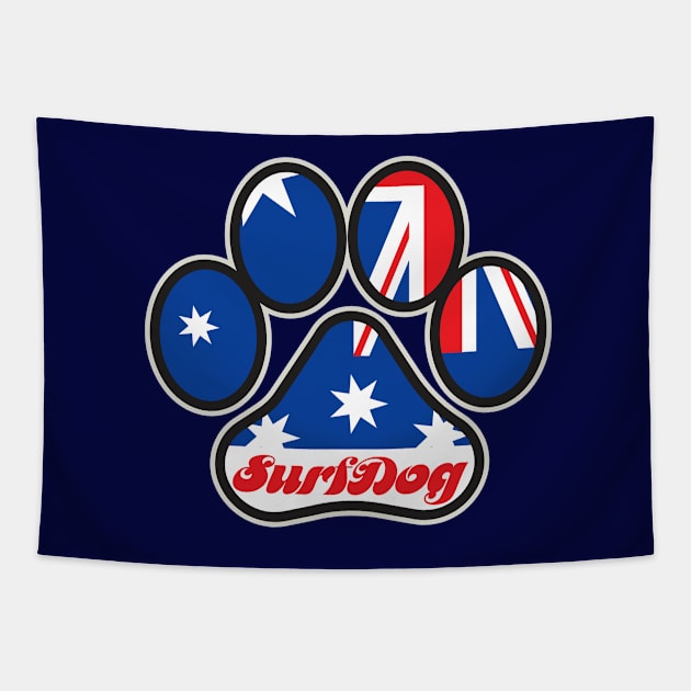 Surf Aussie Style Tapestry by surfdog