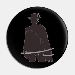 Samurai with No Name Pin