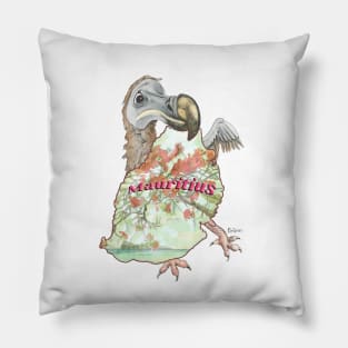 Dodo in Mauritius Pillow