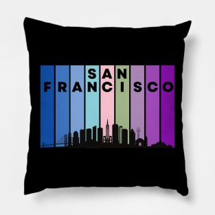 San Francisco Travel Vibes Tee! Pillow