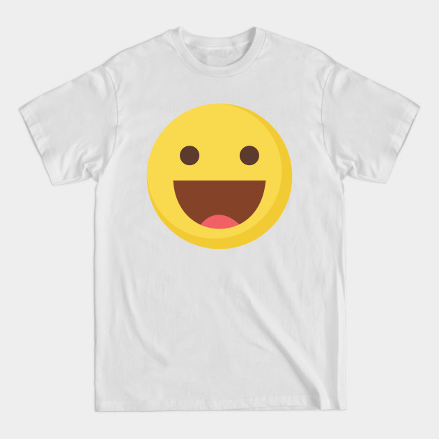 Disover Smiling emoji - Smile Emoji - T-Shirt