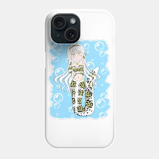 Snowflake Eel Mermaid Phone Case