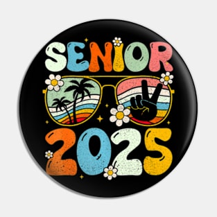 Retro Senior 2025 Back to School Class Of 2025 Graduation Pin