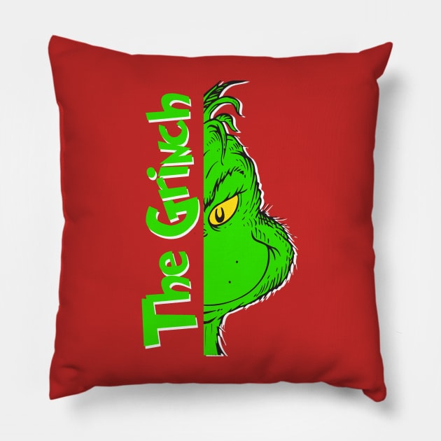 The Grinch Novelty Pillow by HilariousDelusions