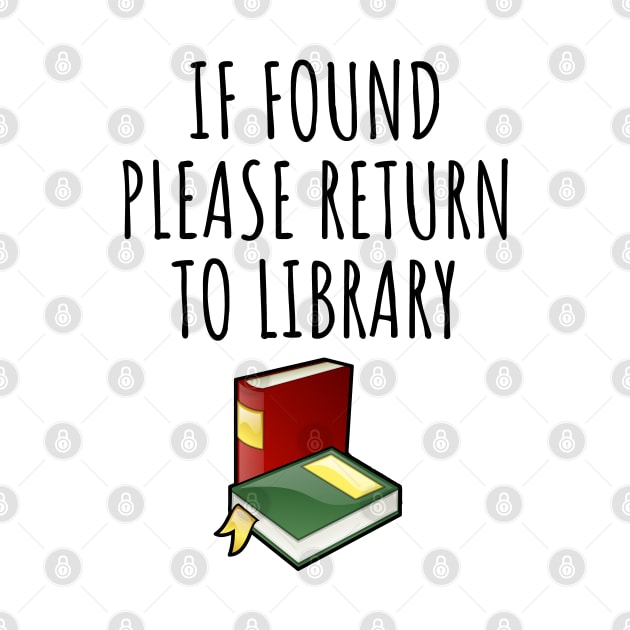 If Found Please Return To Library by LunaMay