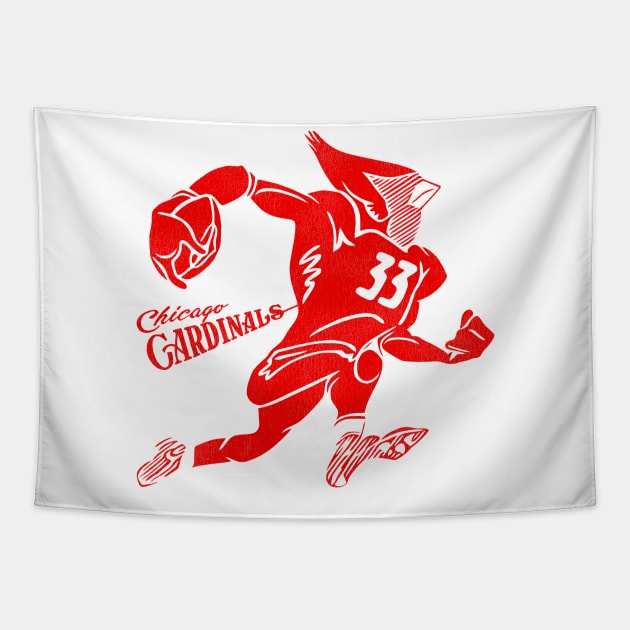 Defunct Chicago Cardinals Football Team Tapestry by Defunctland