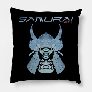 Neon Samurai Cyberpunk Kung Fu Martial Arts Pillow