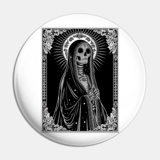 Virgen de Guadalupe Calavera Pin