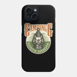 Camping Lantern South Dakota Phone Case