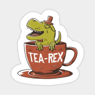 Tea-Rex - Cute Cup Dinosaur Gift Magnet