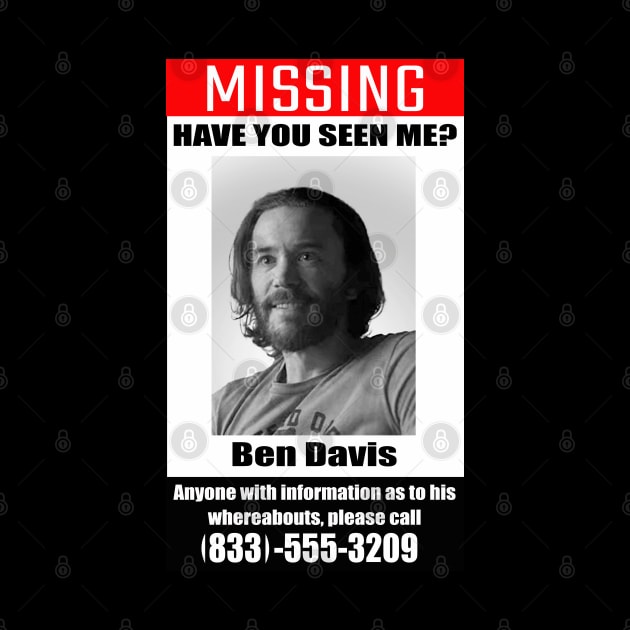 Ben's Missing Poster by FreddyK