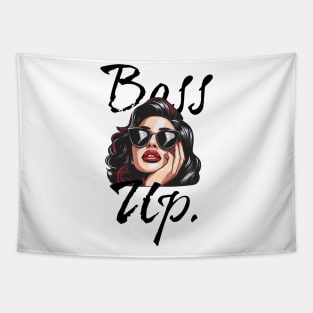 boss up- im the boss Tapestry