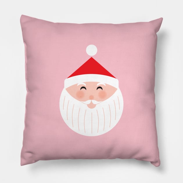 Jolly Cute Santa Pillow by Sanford Studio