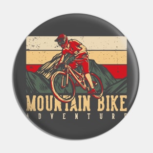 Mountain Bike ride Pin