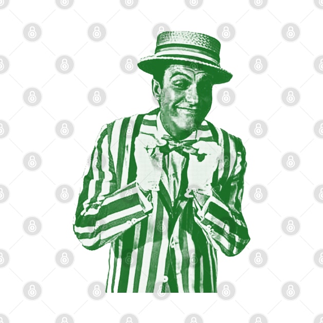 dick van dyke - green solid style by Loreatees