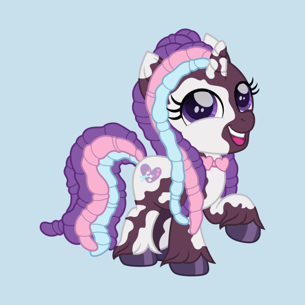 Violette Rainbow makeover by CloudyGlow