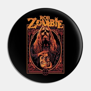 Skull zombie Pin