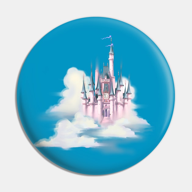 Star Castle in the Clouds Pin by LittleBunnySunshine