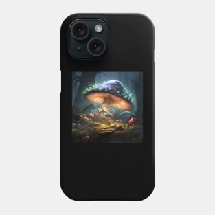 holographic mushroom Phone Case