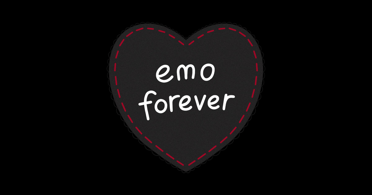 Emo Forever - Emo - Sticker | TeePublic