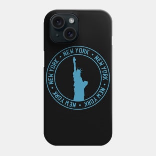 New York Passport Style Stamp Phone Case