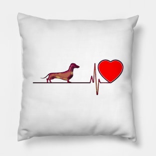 i love dachshunds Pillow