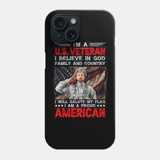 Black Panther Art - USA Army Tagline 9 Phone Case