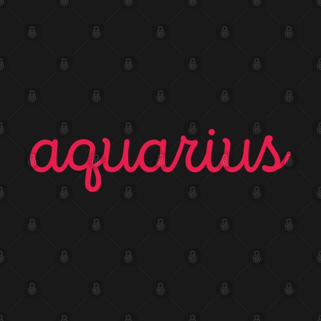 Aquarius by designedbyjamie