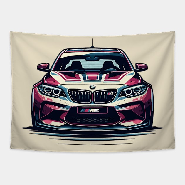 BMW M2 Tapestry by Vehicles-Art