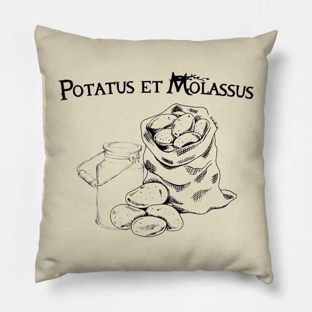 Potatus Et Molassus Pillow by Likeable Design