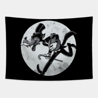 Monopoly Wolf Tapestry