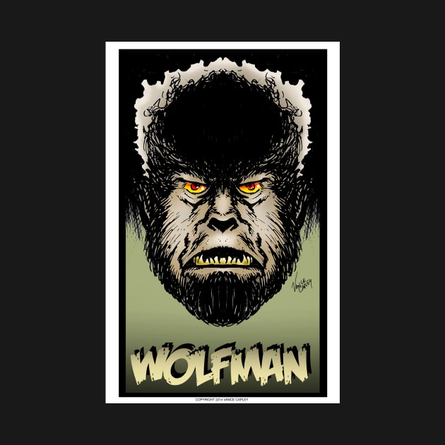 Wolfman from the Creature Feature by VanceCapleyArt1972