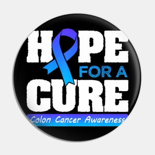 For a Cure Colorectal Cancer Month Pin