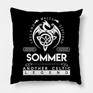 Sommer Name T Shirt - Another Celtic Legend Sommer Dragon Gift Item Pillow