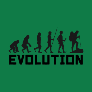 Evolution of a hiker T-Shirt