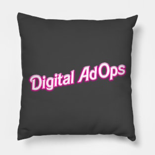 Digital AdOps Barbie Pillow