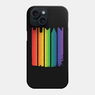 Human and Valid Gay Pride Phone Case