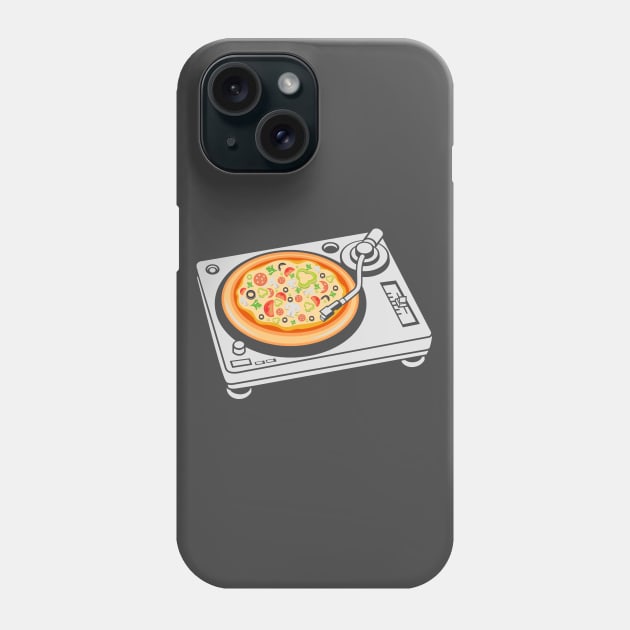 Pizza DJ Phone Case by drewbacca