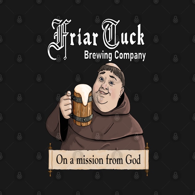 Friar Tuck Brewing Beer by Cashmoney69