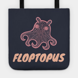 Floptopus- Funny Flapjack Octopus Design Tote