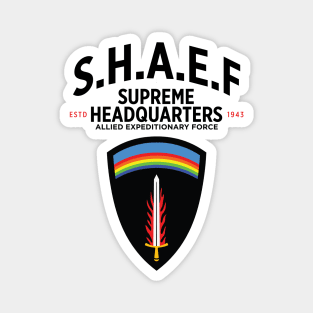 SHAEF - Supreme Headquarters Allied Expeditionary Force Magnet