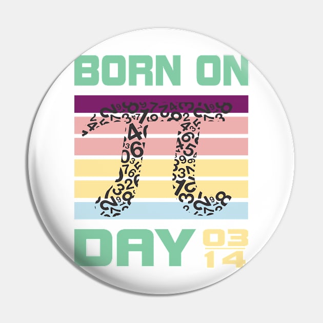 PI Day Born on PI day Pin by A Zee Marketing