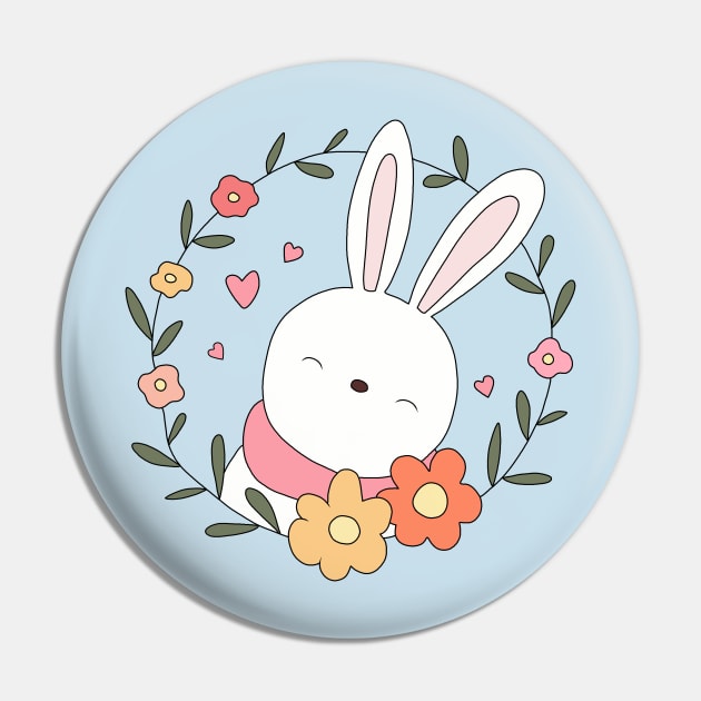 Little Bunny Pin by valentinahramov