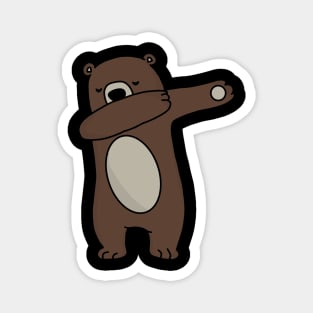 Dabbing Bear Magnet