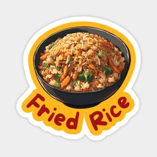 famous fried rice Magnet