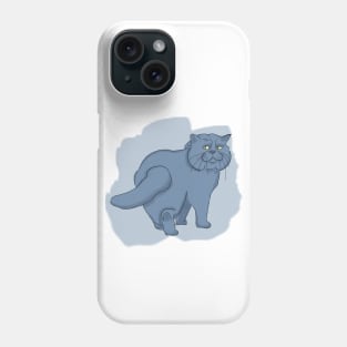 British cat. Sad cat. Phone Case